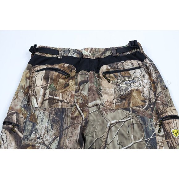 Vtg Scentblocker Mens XL Distressed Realtree Pro Series Camouflage Joggers Pants - Picture 10 of 13